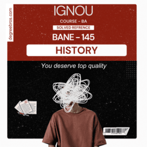 IGNOU BANE-145 Applied Anthropology - Latest Solved Assignment